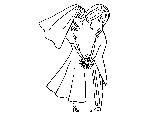 600x470 Wife Coloring Pages