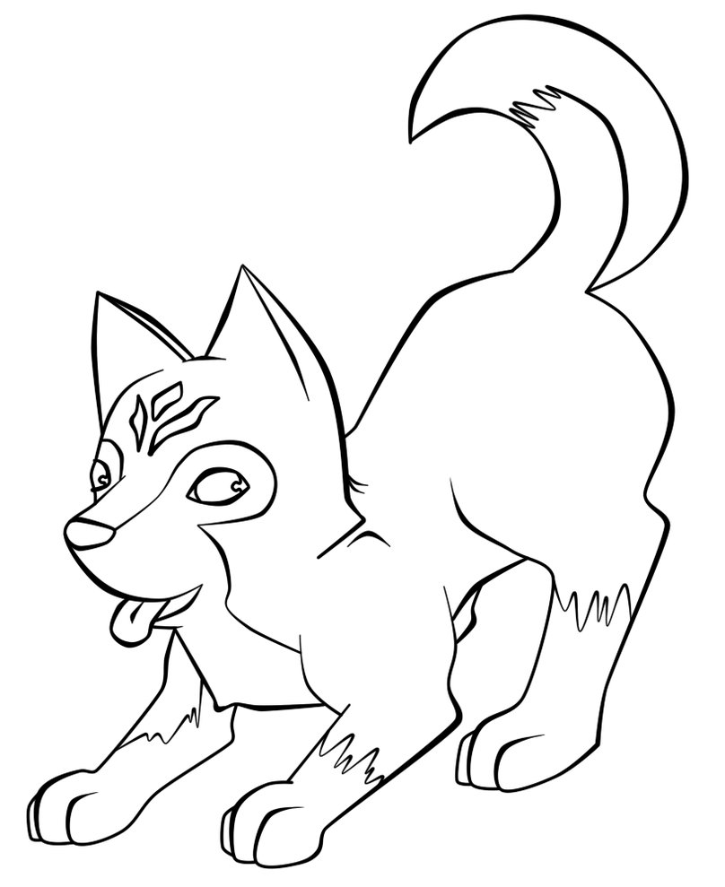 808x989 Husky Coloring Pages