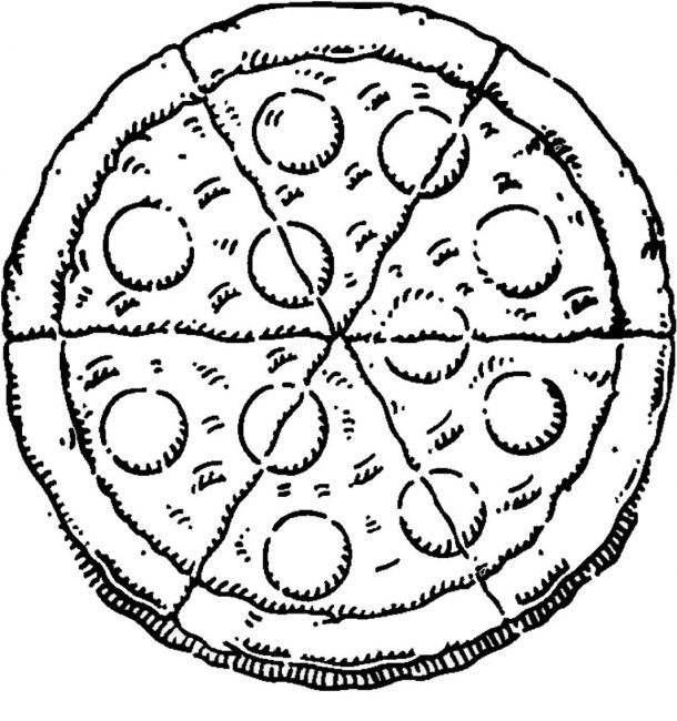 610x650 Pizza Hut Coloring Pages Nice Coloring Pages For Kids