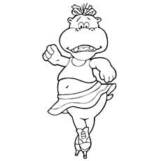 Hyacinth Coloring Page