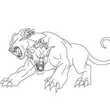 220x220 Lernean Hydra The 100 Heads Water Dragon Coloring Page
