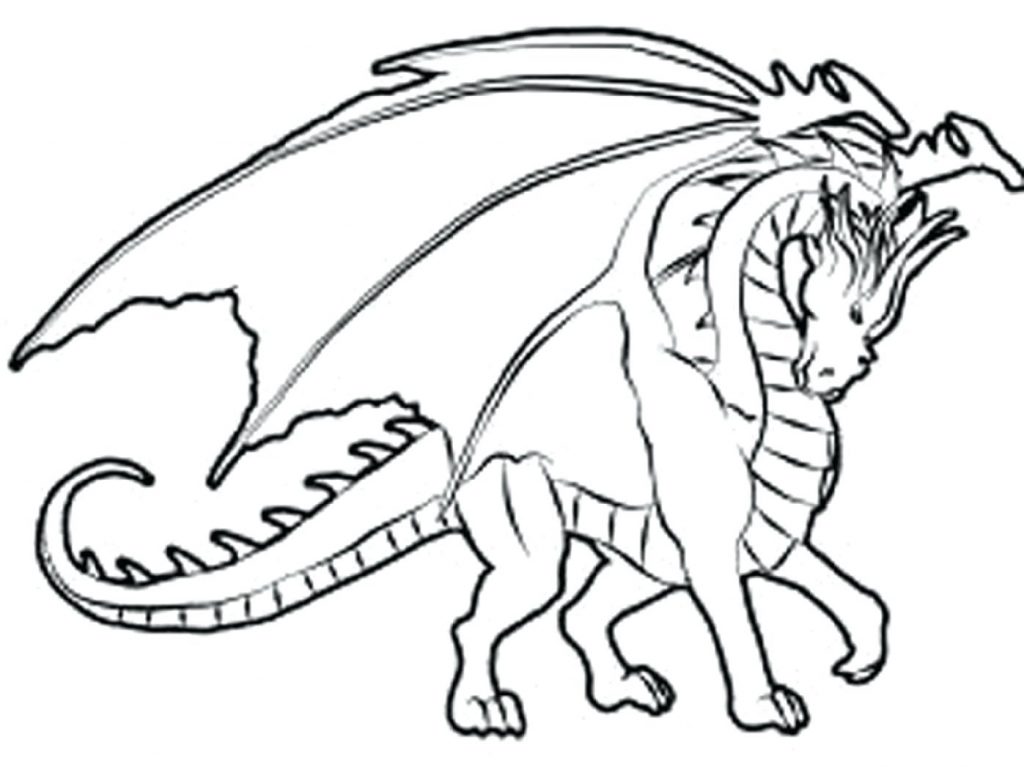 1024x767 Coloring Pages ~ Dragon Coloring Pages S For Teens Kids And Adults