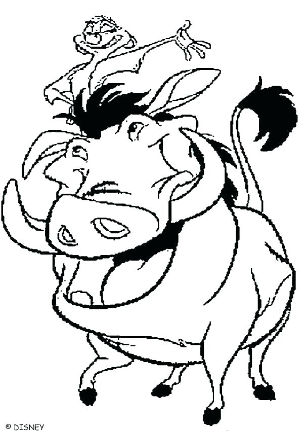 607x850 Hyena Coloring Page Hyena Coloring Page The Lion King Coloring