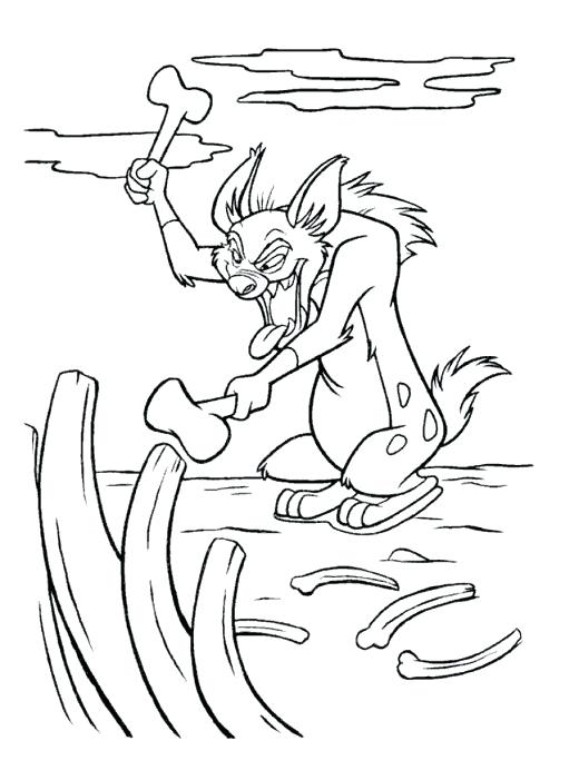 520x701 Lion King Hyenas Colouring Pages Coloring Page Lion King Printable