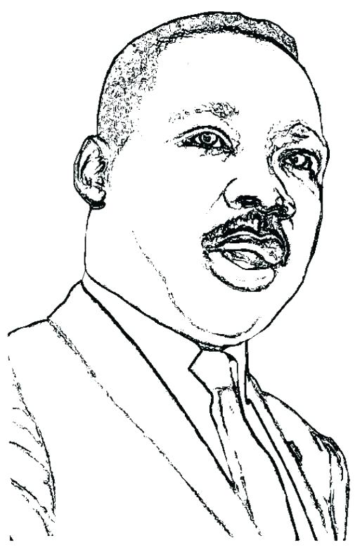 505x782 Martin Luther King Jr Coloring Page Easy Martin King Jr Coloring