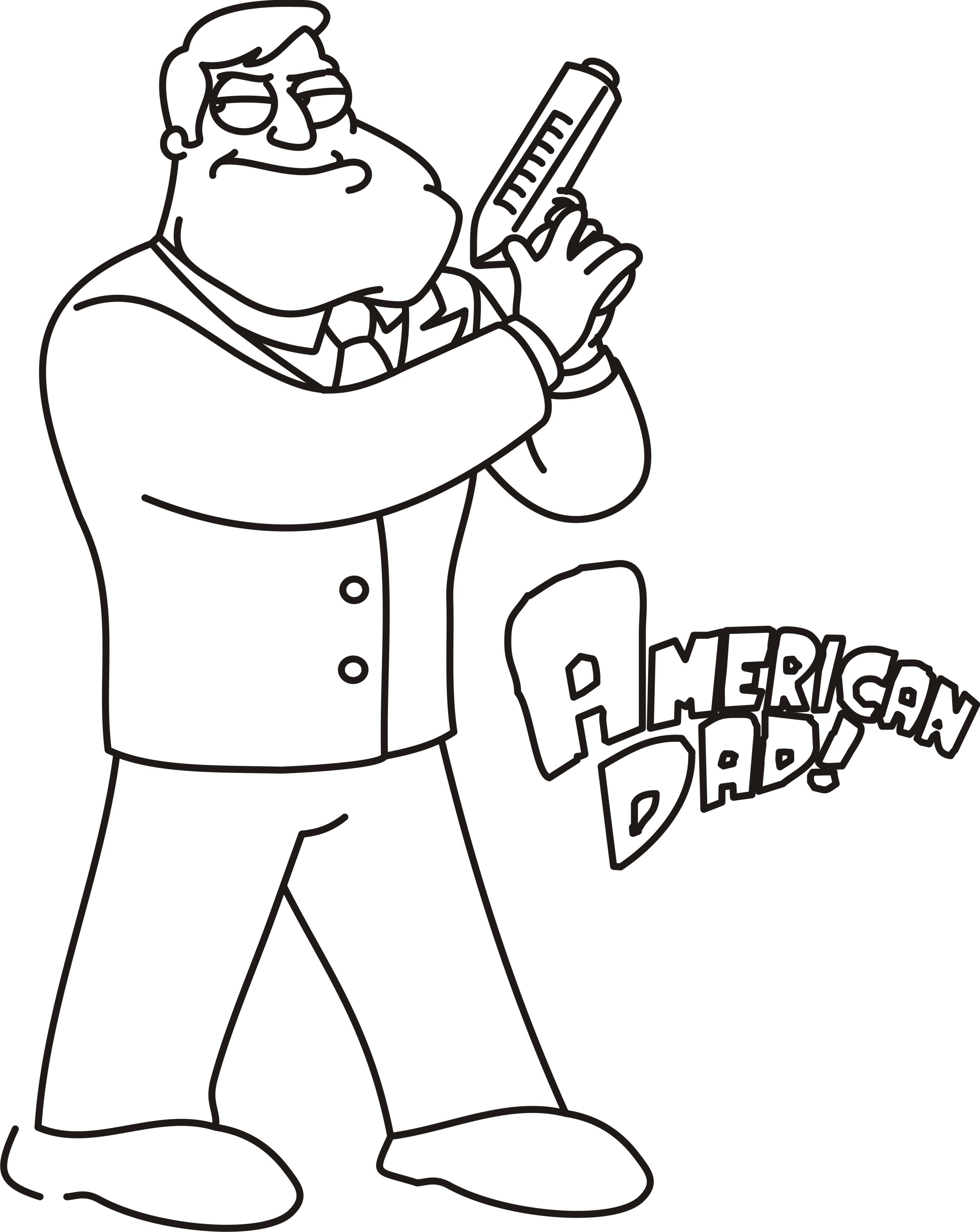 2324x2920 Dad Coloring Pages I Love My Daddy Of Father S Day
