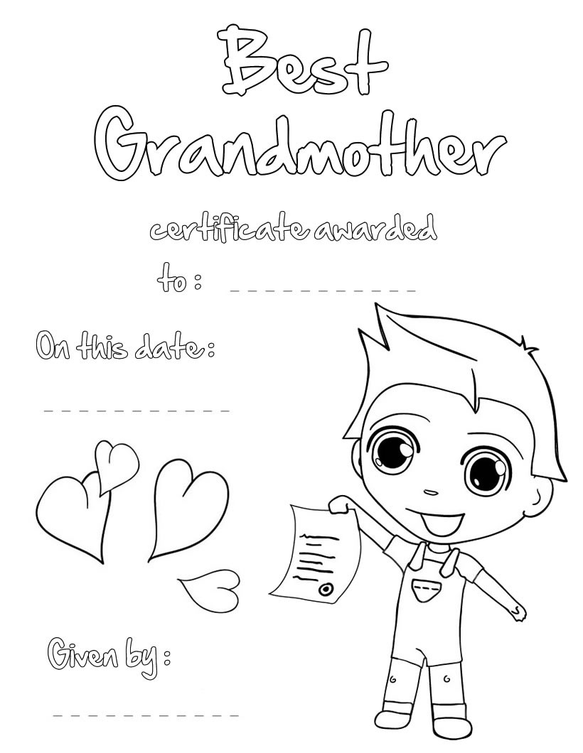 820x1060 I Love You Grandpa Coloring Pages