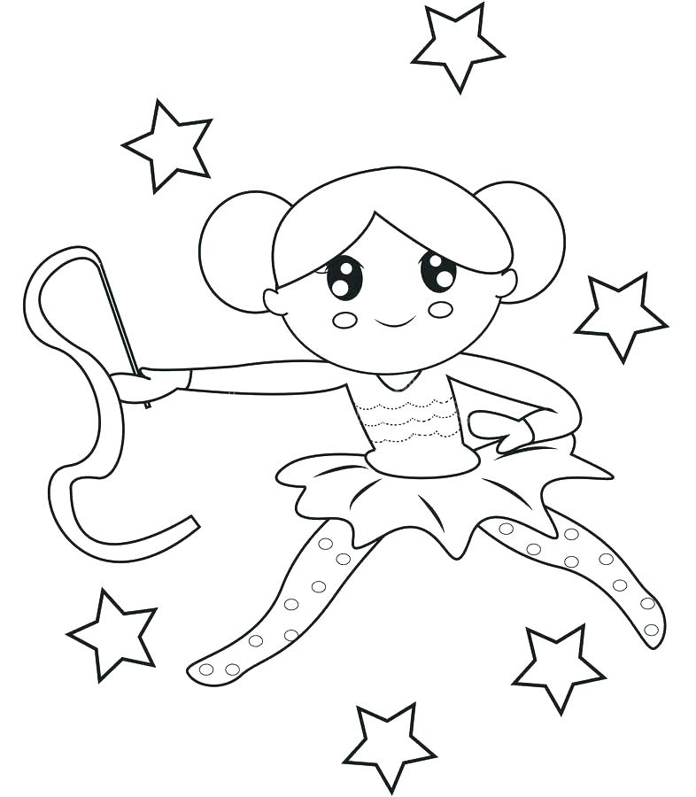 786x900 Gymnastics Coloring Page Barbie Gymnastics Coloring Pages