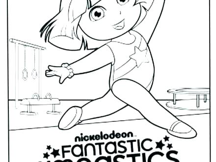 440x330 Gymnastics Coloring Pages Barbie Gymnastics Coloring Pages 2