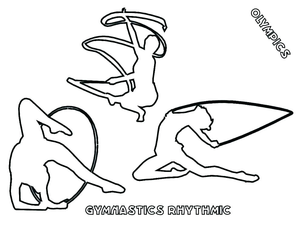 994x768 I Love Gymnastics Coloring Pages