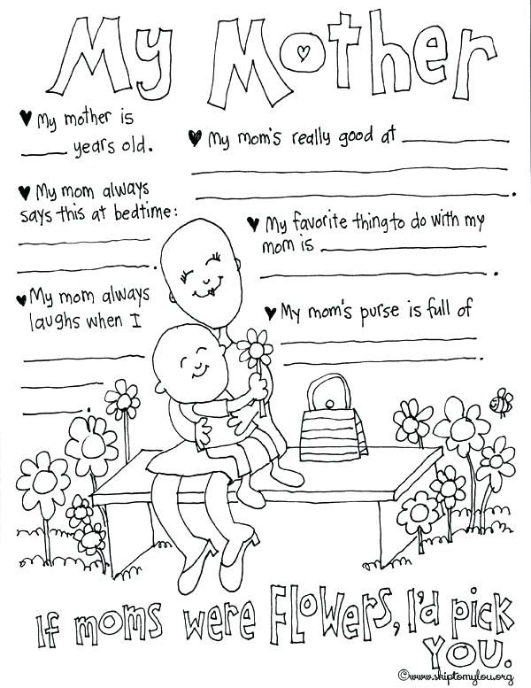 600x777 I Love You Grandma Coloring Pages My Mother Mothers Day Coloring