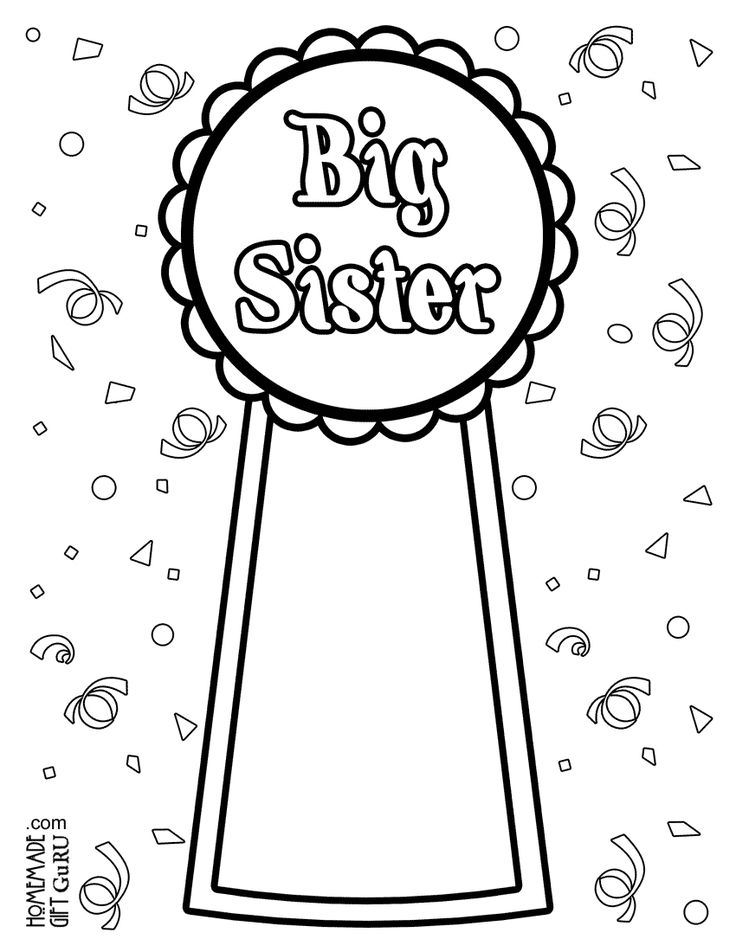 736x952 Coloring Pages. Big Sister Coloring Book