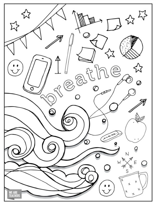 I Love My Teacher Coloring Pages
