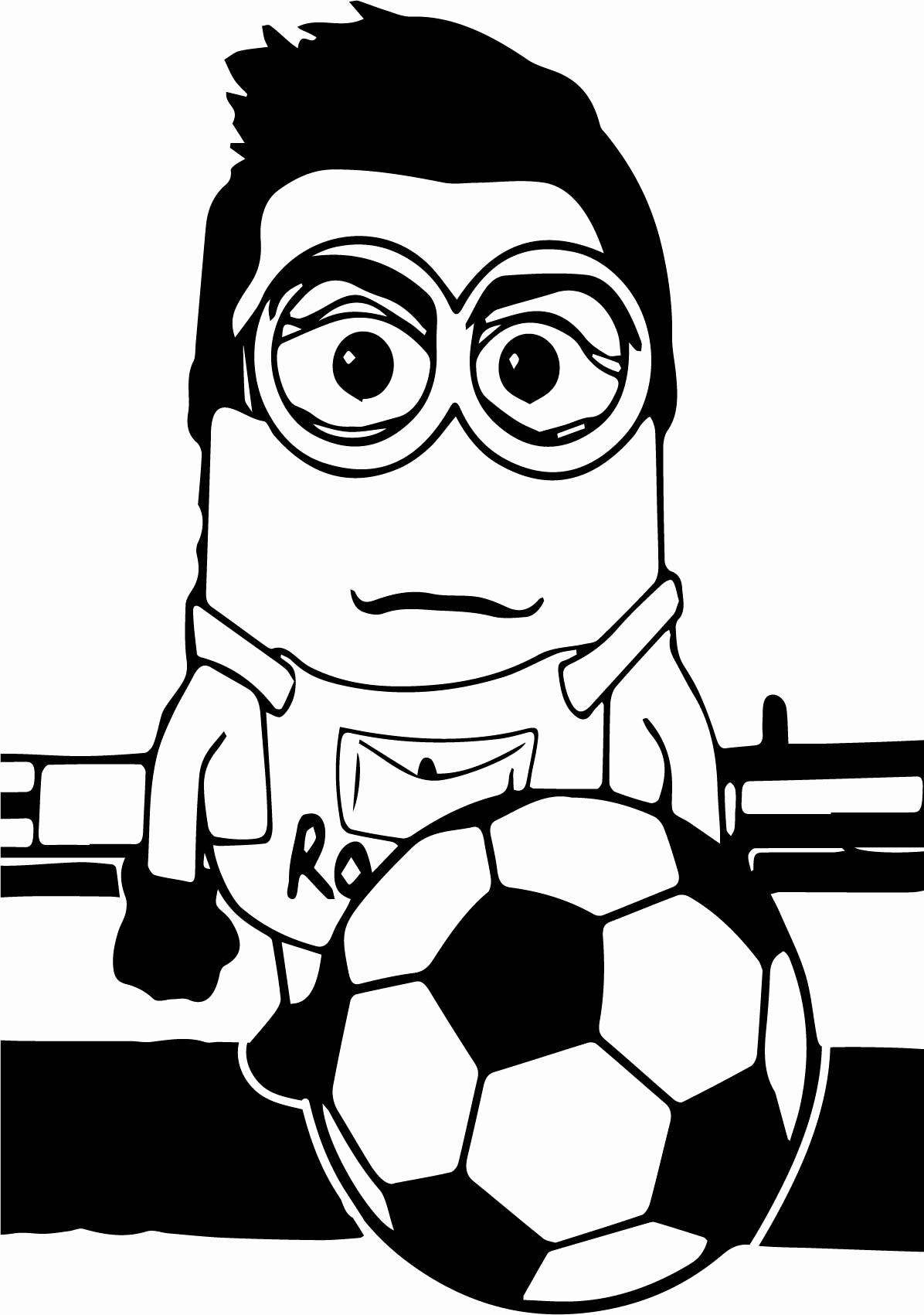 I Love Soccer Coloring Pages