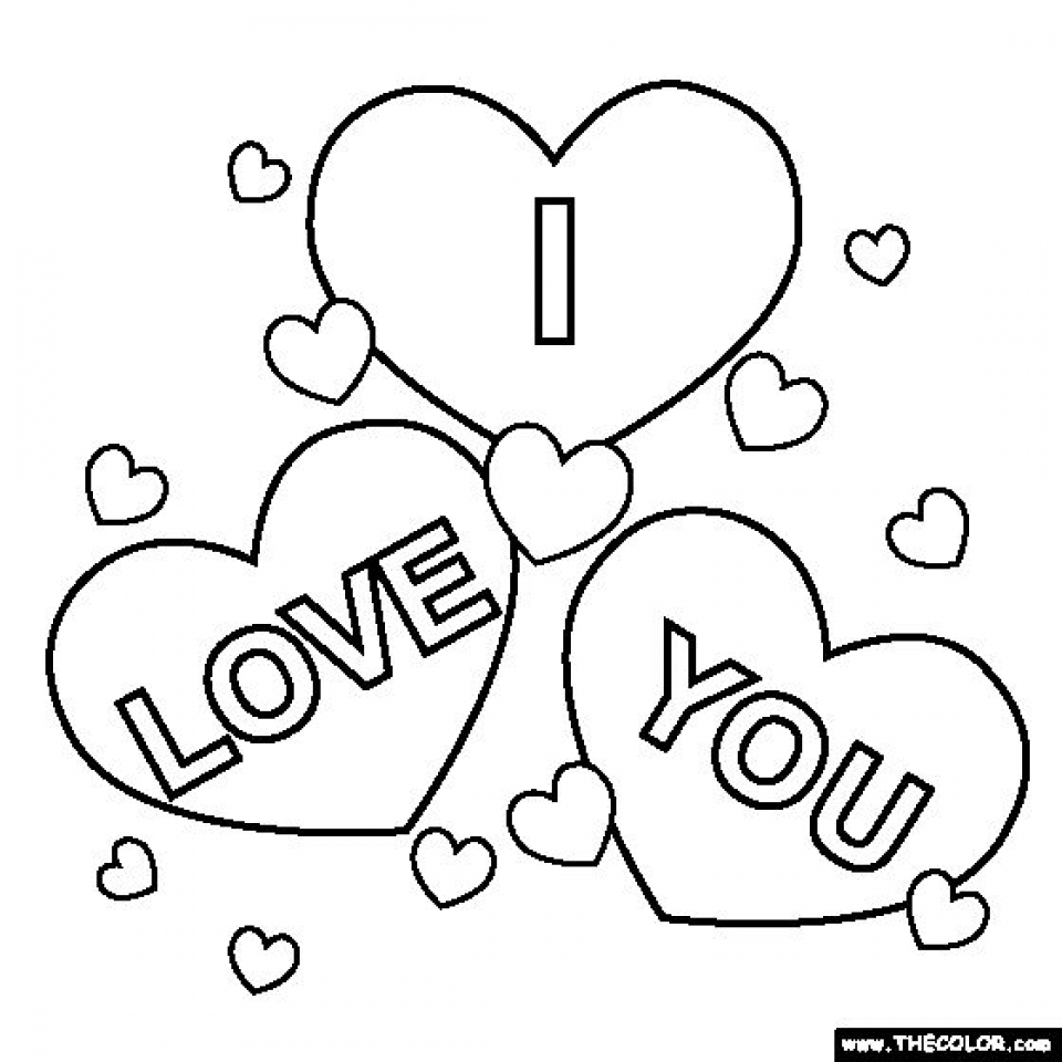 960x960 I Love You Color Pages Get This Free Coloring For Kids Yy6l0 I