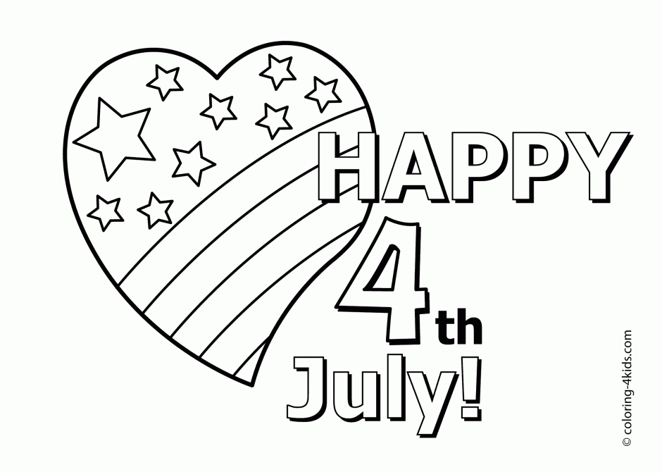 940x670 4th Of July Coloring Pages Lovely I Love Usa Az Coloring Pages