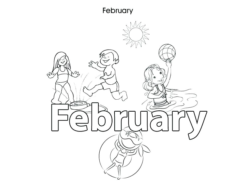 1000x750 February Coloring Page Coloring Pages Coloring Page I Love You
