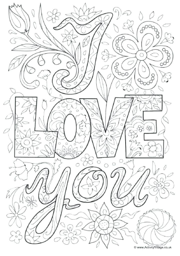 720x1024 Coloring Pages Teddy Bears I Love You Bear B