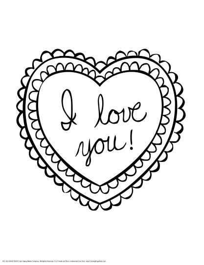 417x540 I Love You Coloring Pages For Teenagers Printable