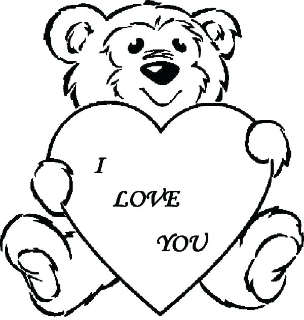 600x632 I Love U Coloring Pages I Love U Coloring Pages Love You Grandma