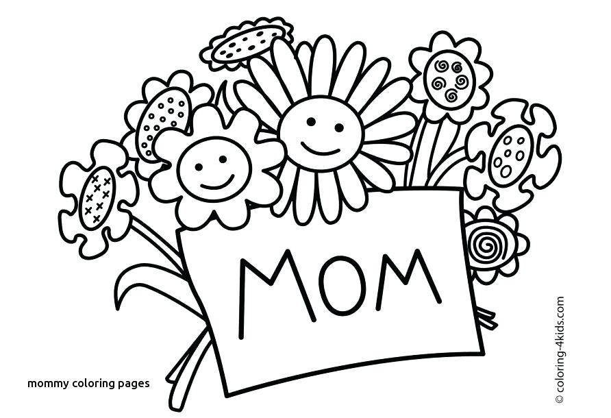892x610 I Love Mom Coloring Pages Printable Free Printable Mother S Day