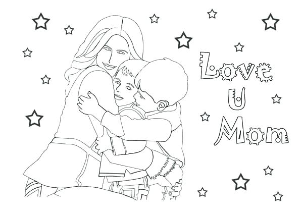 600x428 I Love You Nana Coloring Pages