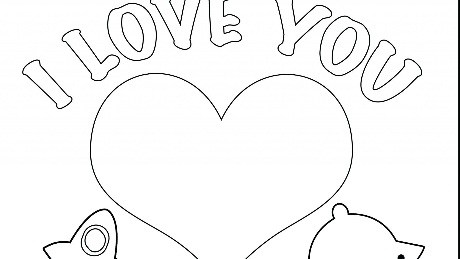 I Will Miss You Coloring Pages