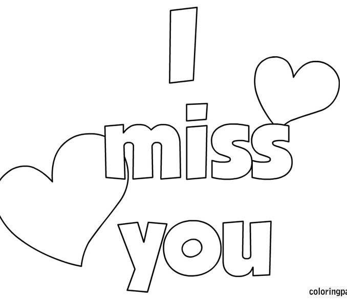 678x595 Coloring Pages You Best I Miss You Coloring Pages 95