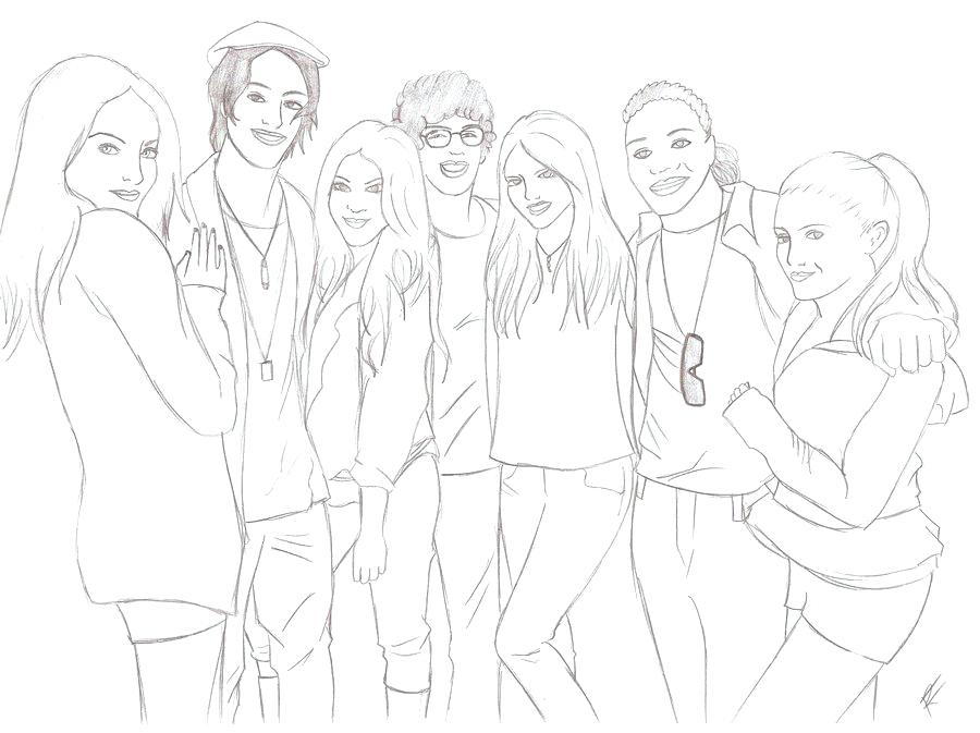 900x673 Icarly Coloring Pages Coloring Pages 5 Free Printable Coloring