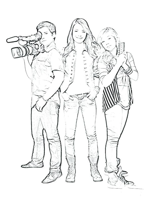 600x800 Icarly Coloring Pages Victorious Coloring Pages Printable Icarly