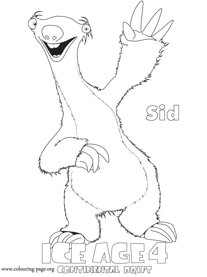 700x935 Ice Age Coloring Page Ice Age Coloring Page Best Ice Age Coloring