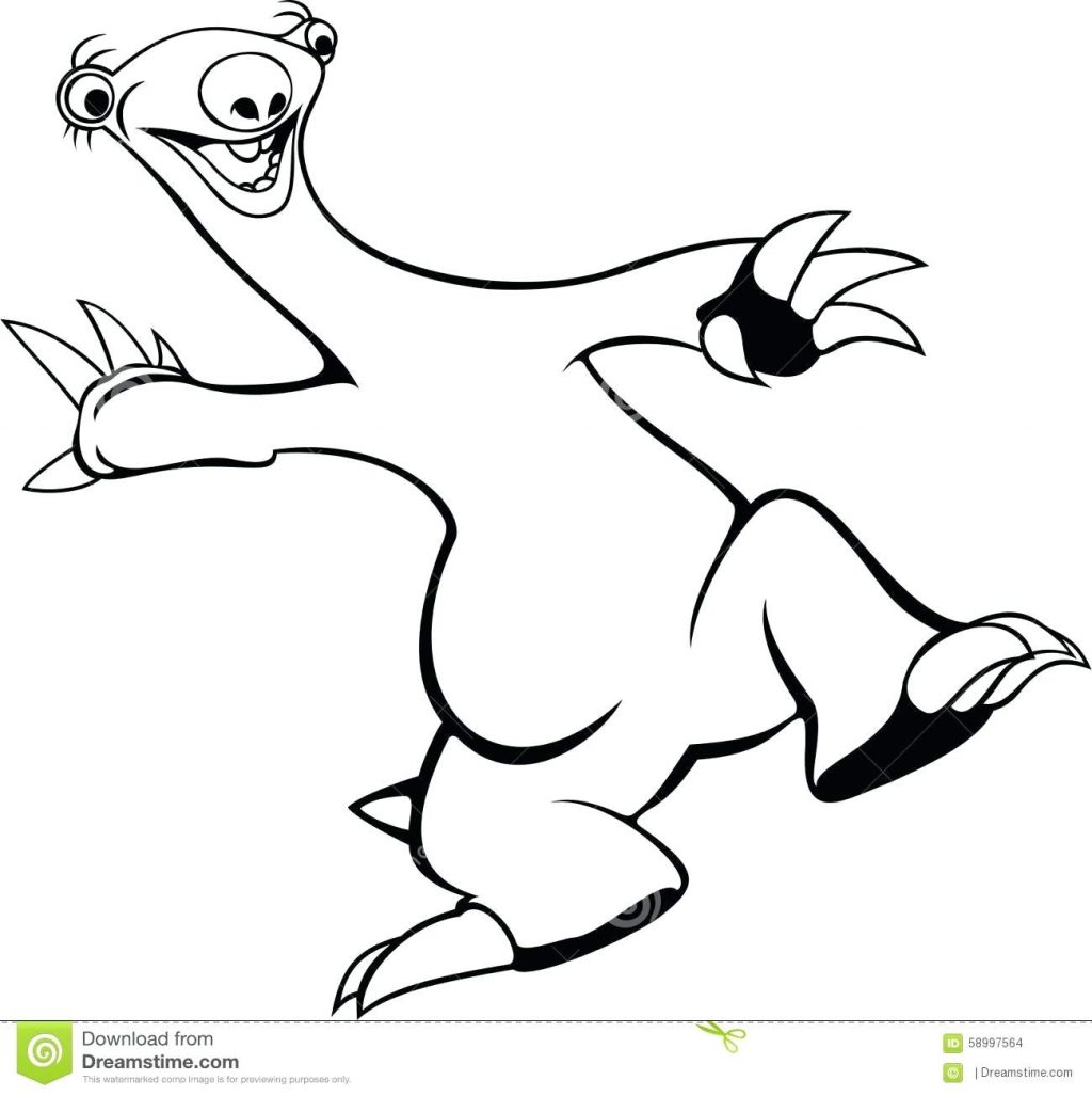 1024x1027 Coloring Pages ~ Ice Age Coloring Pages Free Colouring Printable