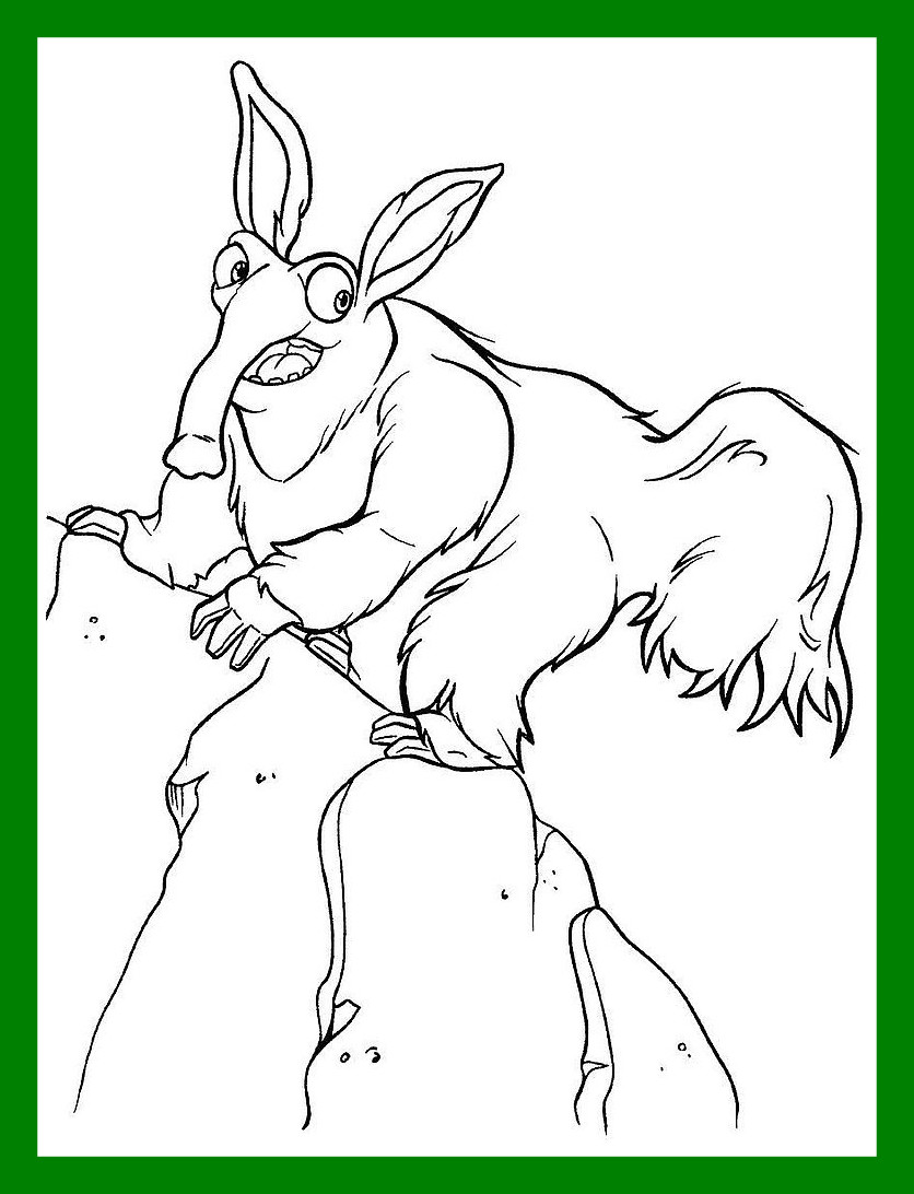 836x1092 Best Ice Age Coloring Pages Coloringsuite Pics For Style