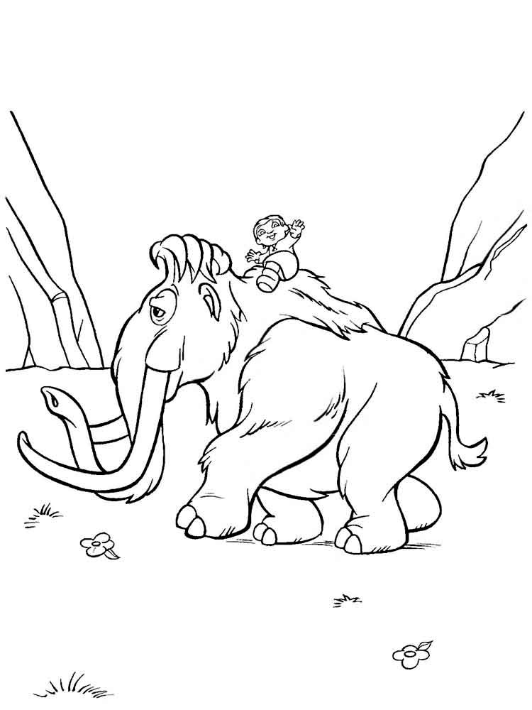 750x1000 Ice Age Coloring Pages. Download And Print Ice Age Coloring Pages