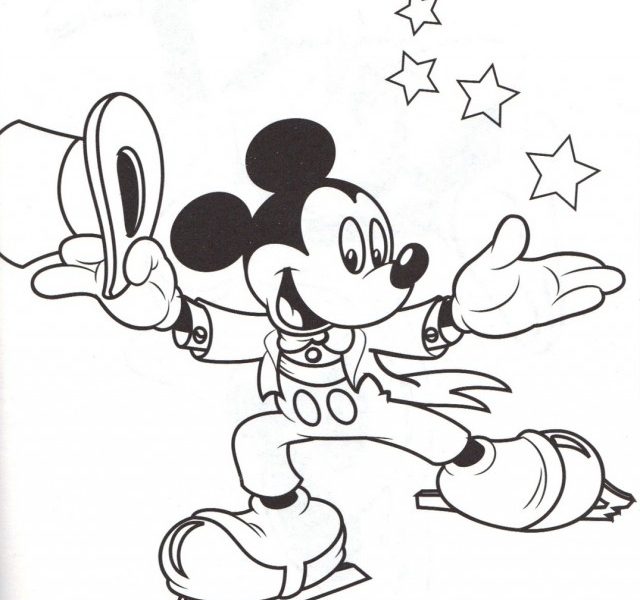 640x600 Disney On Ice Coloring Pages Free Coloring Page