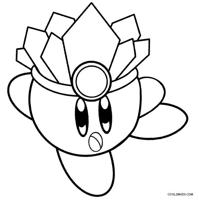 650x653 Printable Kirby Coloring Pages For Kids Cool2bkids