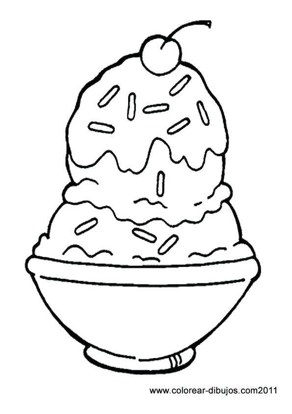 595x842 Ice Cream Coloring Pictures And Free Printable Ice Cream Coloring