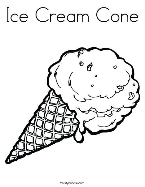 468x605 Ice Cream Coloring Pages Plus Donuts Coloring Pages 4 Printable