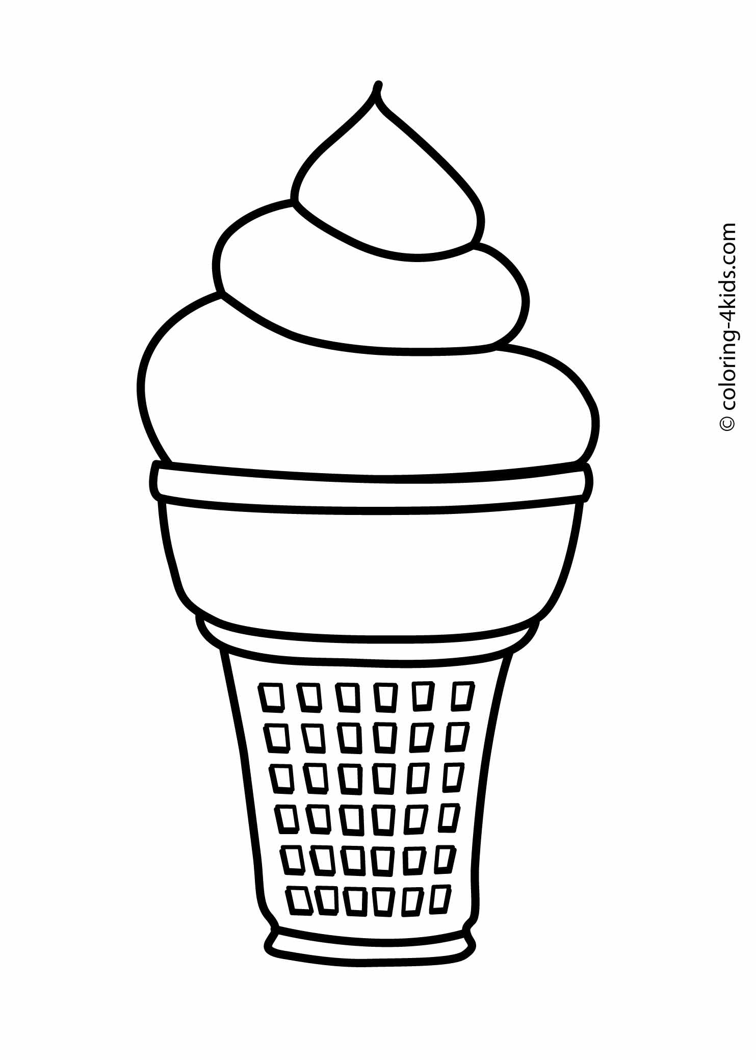 1483x2079 Ice Cream Coloring Pages 1654 1654 High Definition Coloring