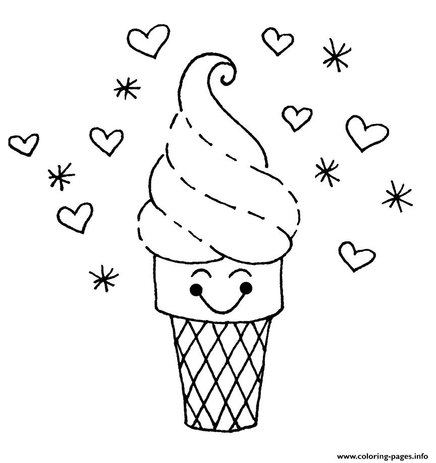 864x917 Daring Ice Cream Cone Coloring Page Printable Pages Fresh