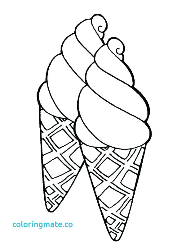 600x779 Ice Cream Coloring Page Ideas About Ice Cream Coloring Pages On