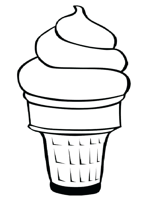 644x863 Ice Cream Coloring Book And Free Ice Cream Cone Coloring Pages