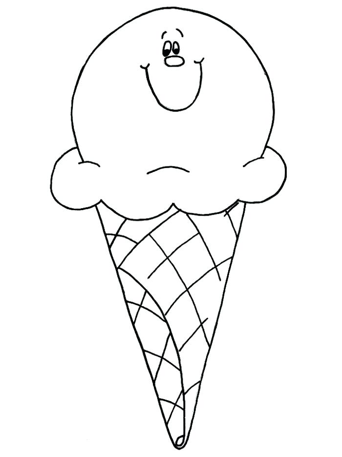 700x933 Ice Cream Scoop Coloring Page Together With Coloring Pages Ice