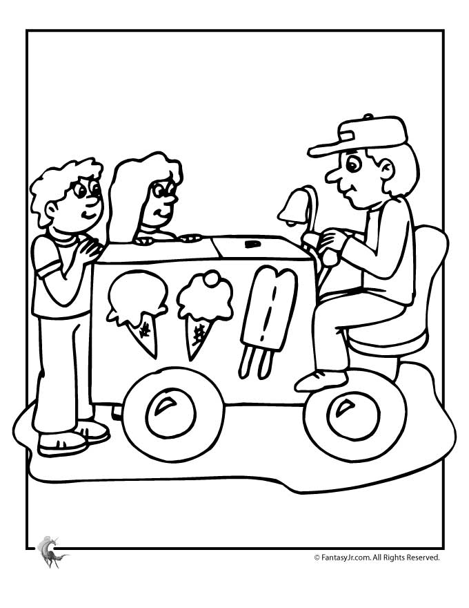 680x880 Ice Cream Truck Coloring Page Woo! Jr. Kids Activities