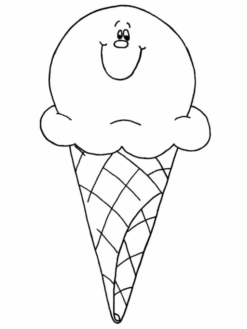 831x1108 Exploit Ice Cream Cone Coloring Sheet 1 On Pages With Simple
