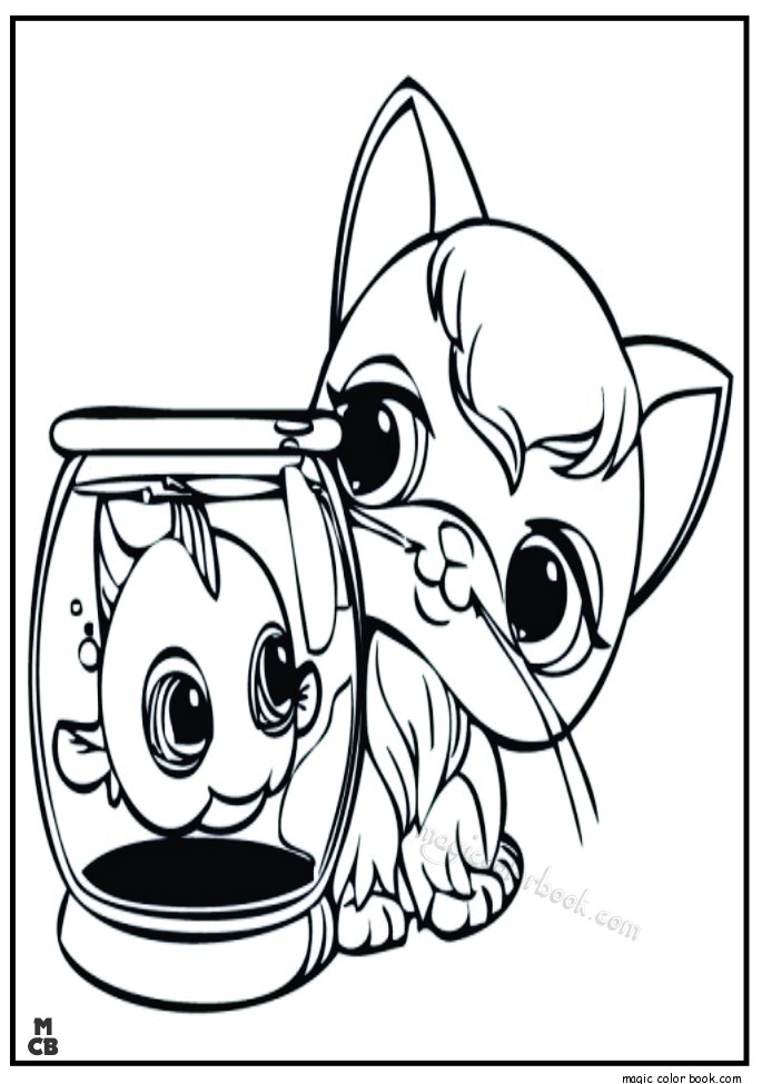 685x975 Littlest Petshop Coloring Pages Free Online 3