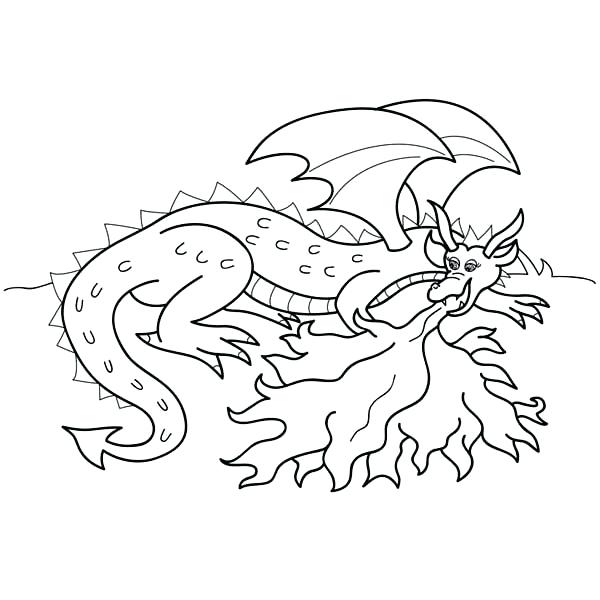 600x600 Dragon Color Pages Excellent Dragon Color Pages Best Coloring Kids