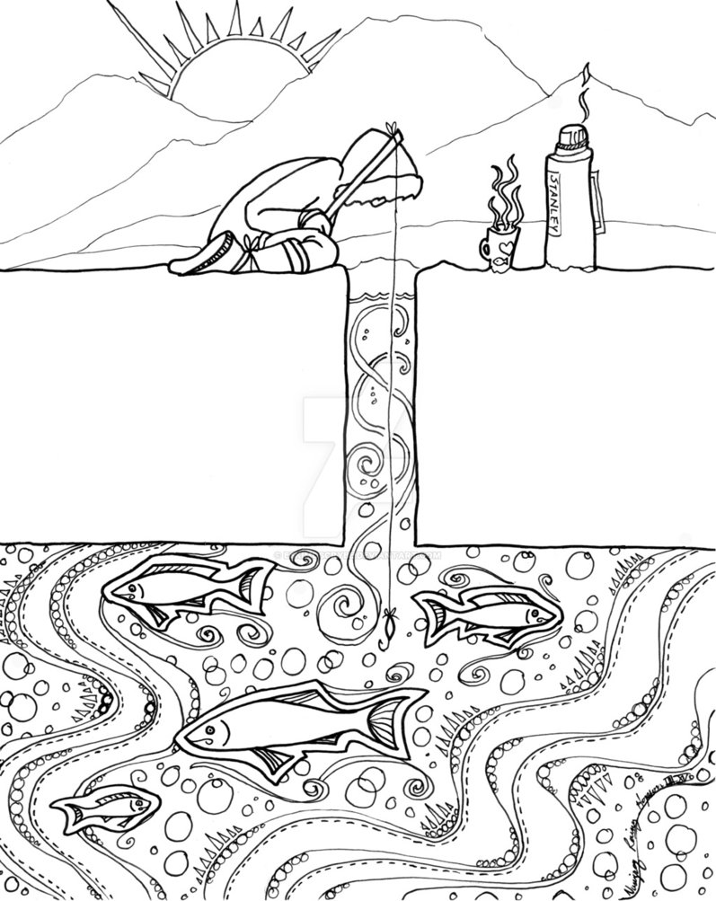 797x1003 Ice Fishing