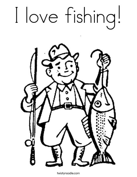 468x605 Super Design Ideas Fishing Color Pages Ice Fishing Page Sports