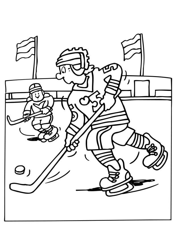 622x880 Hockey Coloring Pictures